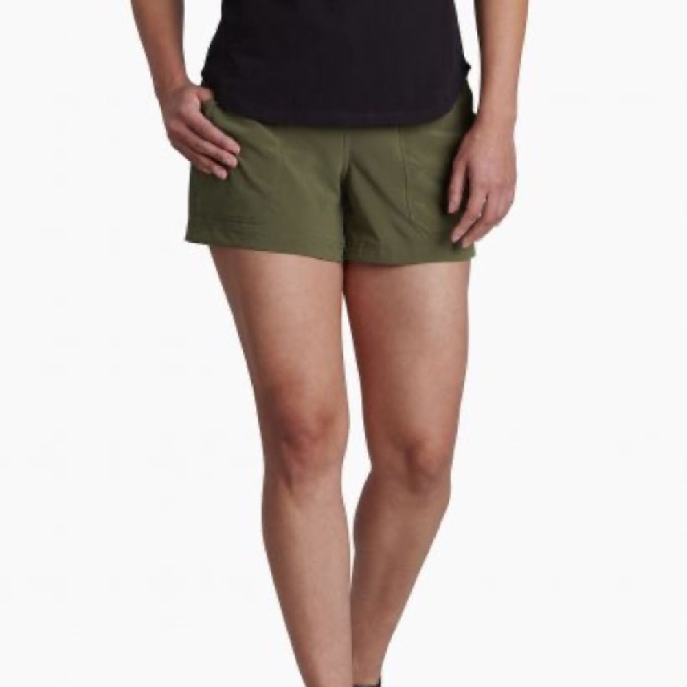 Kuhl Women's Vantage 4" Short in sage ~ size large